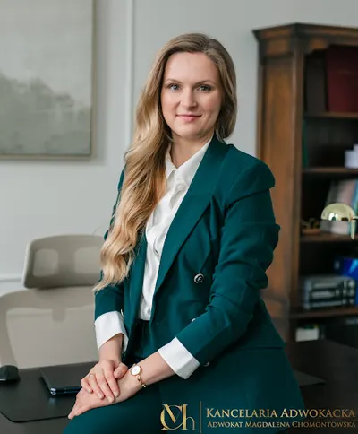 Kancelaria Adwokacka Adwokat Magdalena Chomontowska Kancelaria Prawna